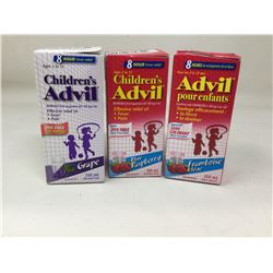 Lot of Childrens Advil (3 x 100ml)