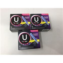 U by Kotex Regular Tampons (3 x 18)