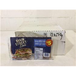 Case of Main Street Deli Smoked Black Forest Ham (10 x 250g)