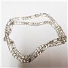 Image 1 : Silver Italian Necklace - Retail $540