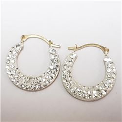 10k CZ Earrings - Retail $250