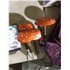 Image 1 : Mushroom Garden Decor Lot of 4