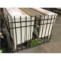 Peak Dig-Free Fencing Fence Panel (48" W x 36" H)