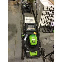 Greenworks Pro 21" 80V Lithium Lawnmower (Retailer Return) NO BATTERY