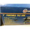 Image 2 : King Canada 7" Portable Tile Saw