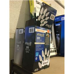 Stay-Lit 100 LED C6 Lights Lot of 2