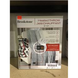 Brookstone 50" x 60" Heated Throw Blanket