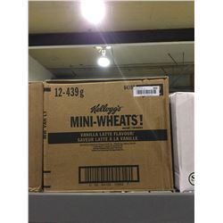 Case of Mini Wheats Vanilla Latte Flavor (12 x 439g)