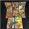 Image 1 : JUSTICE SOCIETY OF AMERICA/ THE WARLORD COMIC BOOK LOT (DC COMICS)