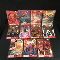 WOLVERINE & THE X-MEN COMIC BOOK LOT (MARVEL COMICS)