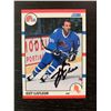 Image 1 : GUY LAFLEUR SIGNED SCORE HOCKEY CARD