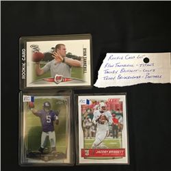FOOTBALL ROOKIE CARD LOT