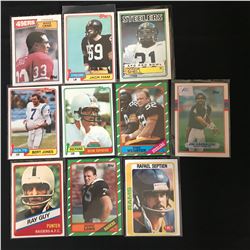 VINTAGE FOOTBALL CARD LOT
