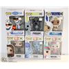Image 1 : LOT OF 6 ASSORTED FUNKO POPS; DISNEY VARIETY PACK