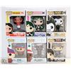 Image 1 : LOT OF 6 ASSORTED FUNKO POPS;  VARIETY  PACK