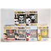 Image 1 : LOT OF 6 ASSORTED FUNKO POPS;  VARIETY  PACK
