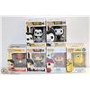 Image 1 : LOT OF 6 ASSORTED FUNKO POPS;  VARIETY  PACK
