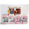 Image 1 : LOT OF 6 ASSORTED FUNKO POPS;  VARIETY  PACK