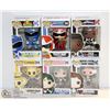 Image 1 : LOT OF 6 ASSORTED FUNKO POPS;  VARIETY  PACK