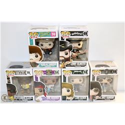 LOT OF 6 ASSORTED FUNKO POPS; ROCKS VARIETY  PACK