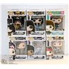 Image 1 : LOT OF 6 ASSORTED FUNKO POPS; ROCKS VARIETY  PACK