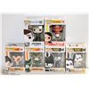 Image 1 : LOT OF 6 ASSORTED FUNKO POPS; VARIETY PACK