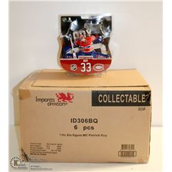 LOT OF 6 PATRICK ROY LTD EDITION 6" FIGURINES