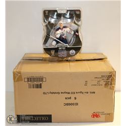 LOT OF 6 WAYNE GRETZKY LTD EDITION 6" FIGURINES