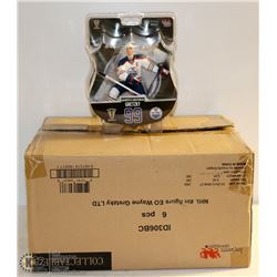 LOT OF 6 WAYNE GRETZKY LTD EDITION 6" FIGURINES