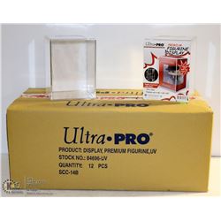 CASE OF 12 ULTRA PRO PREMIUM FIGURINE DISPLAY