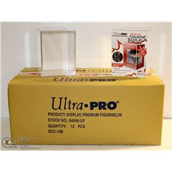 CASE OF 12 ULTRA PRO PREMIUM FIGURINE DISPLAY