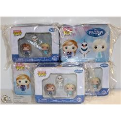 FLAT OF 5  FROZEN THEMED POCKET POPS