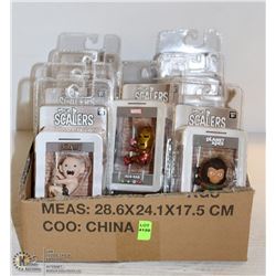 FLAT OF ASSORTED NECA SCALERS MINI FIGURINES