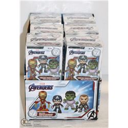 PK OF 12 FUNKO MYSTERY MINI FIGURINES; AVENGERS