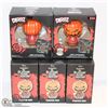 Image 1 : 5PK OF DORBZ FIGURINES; PUMPKIN KING
