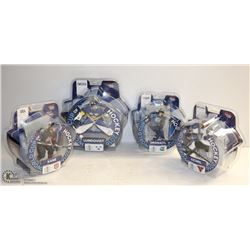 4PK OF WORLD CUP HOCKEY FIGURINES; ASSORTED