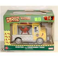 DORBZ RIDEZ FUNKO VINYL FIGURINE; MARVEL DEADPOOL