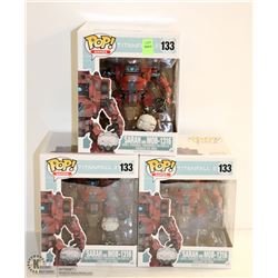 3PK OF FUNKO POP FIGURINES; TITANFALL 2