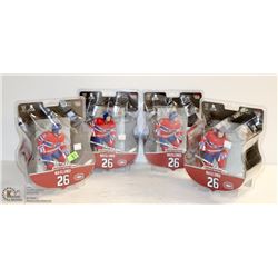 4PK NASLUND #26 LTD EDITION CANADIENS NHL FIGURINE