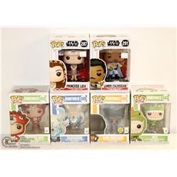 6PK OF ASSORTED FUNKO POPS; VARIETY PACK
