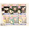 Image 1 : 6PK OF ASSORTED FUNKO POPS; SAILOR MOON VARIETY