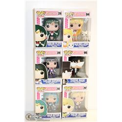 6PK OF ASSORTED FUNKO POPS; SAILOR MOON VARIETY