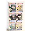 Image 1 : 6PK OF ASSORTED FUNKO POPS; SAILOR MOON VARIETY