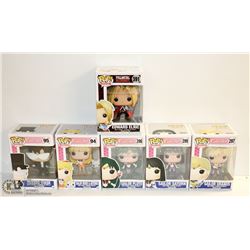 6PK OF ASSORTED FUNKO POPS; VARIETY PACK