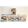Image 1 : 6PK OF ASSORTED FUNKO POPS; VARIETY PACK
