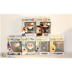 6PK OF ASSORTED FUNKO POPS; DISNEY VARIETY PACK