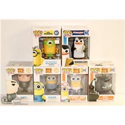 6PK OF ASSORTED FUNKO POPS; VARIETY PACK