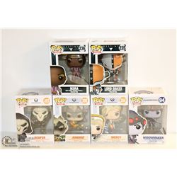 6PK OF ASSORTED FUNKO POPS; OVERWATCH VARIETY PACK