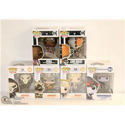 6PK OF ASSORTED FUNKO POPS; OVERWATCH VARIETY PACK