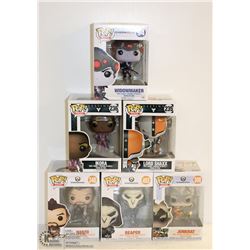 6PK OF ASSORTED FUNKO POPS; OVERWATCH VARIETY PACK